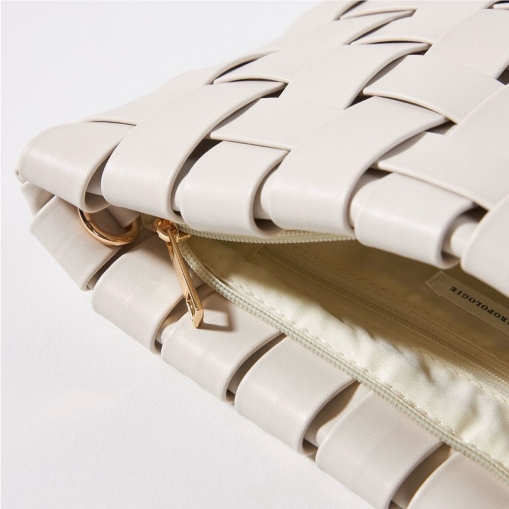 Anthropologie Lindy Woven Clutch/Crossbody Bag - Picture 3 of 4